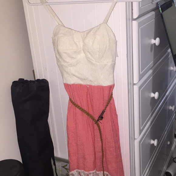 LILY ROSE HIGH LOW LACE DRESS - Picture 2 of 4